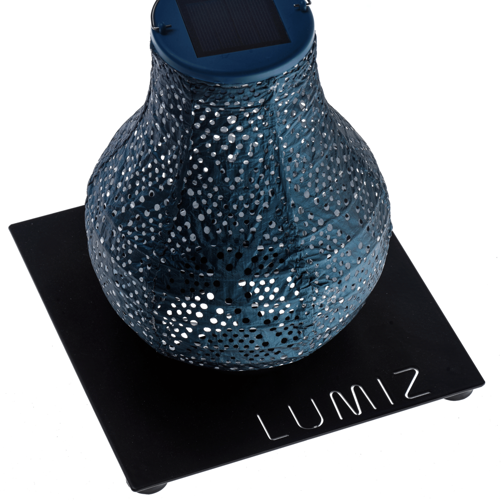 Metal Plate Black 20cm - Lumiz Solar Lantern Accessories