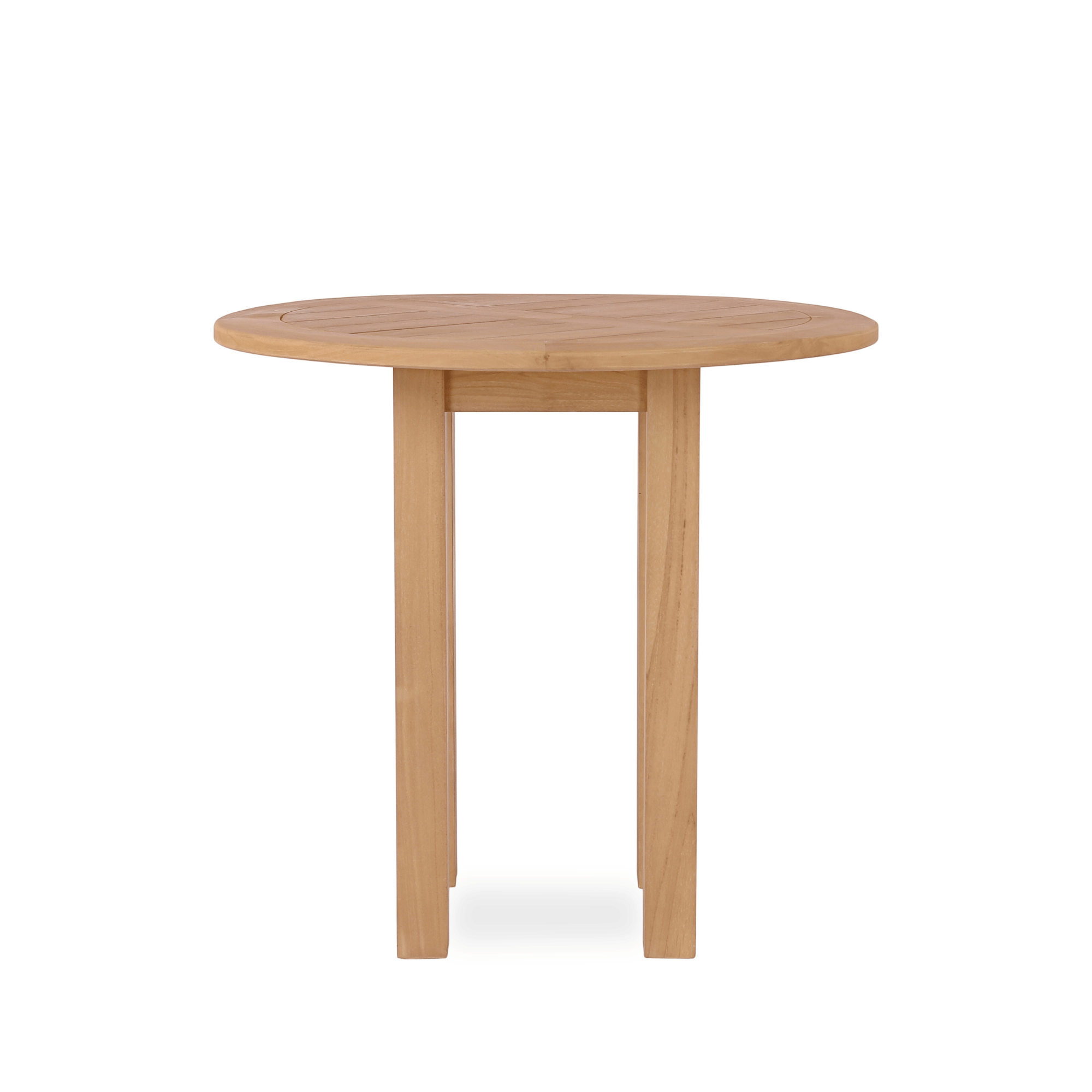 Montego 80cm Round Teak Dining Table | Seats 2 | Brisbane