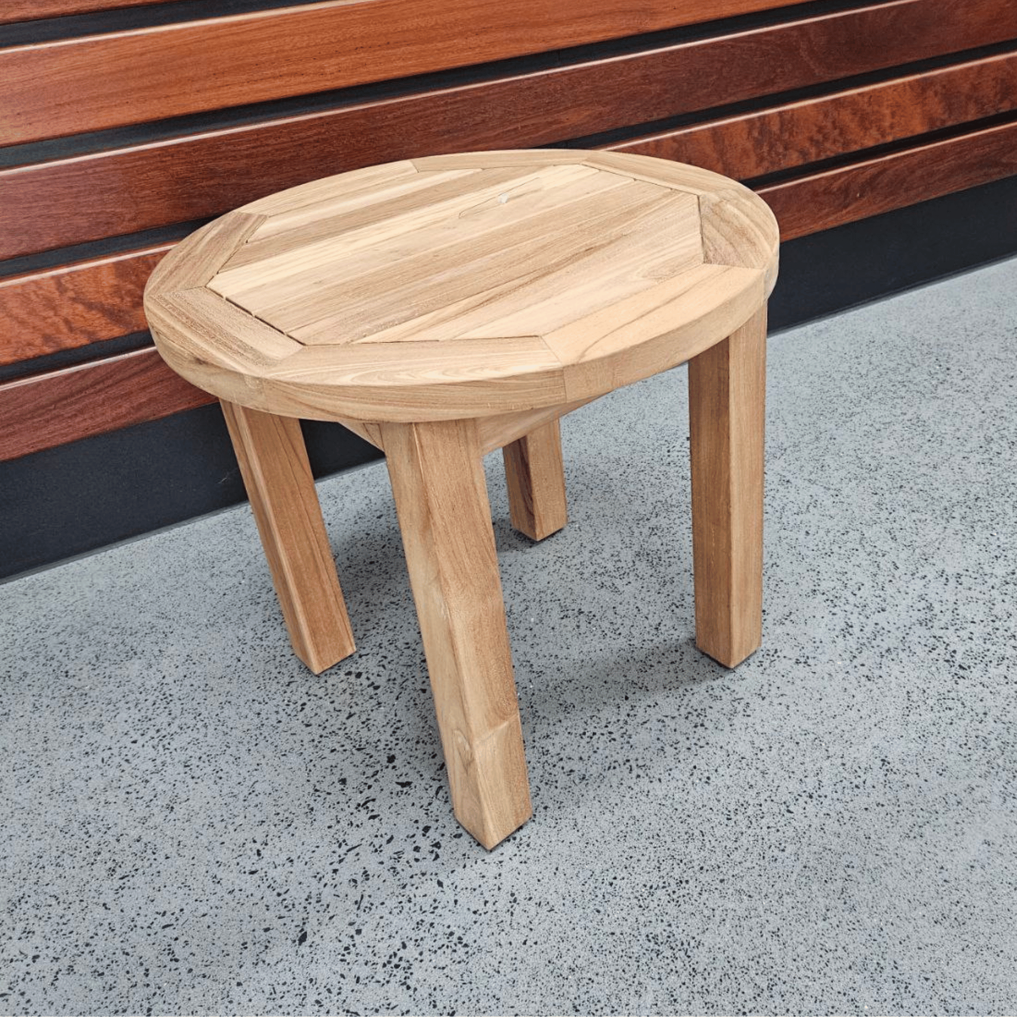 Montego Teak Side Table 50cm Round