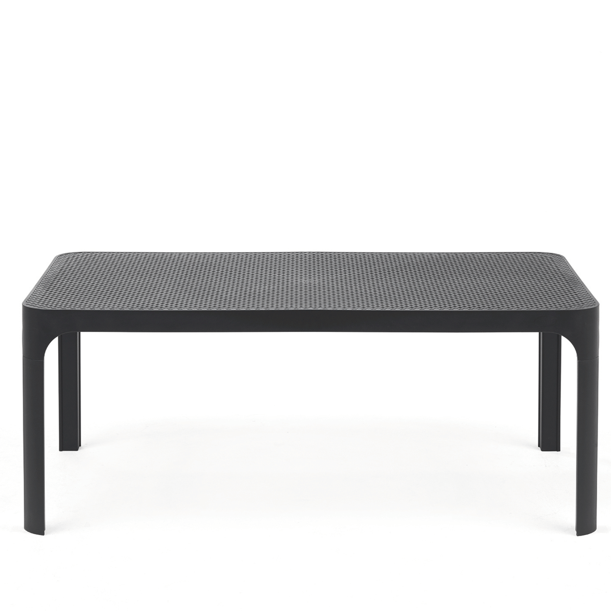 Net 100x60cm Coffee Table by Nardi - Anthracite - Commercial Grade