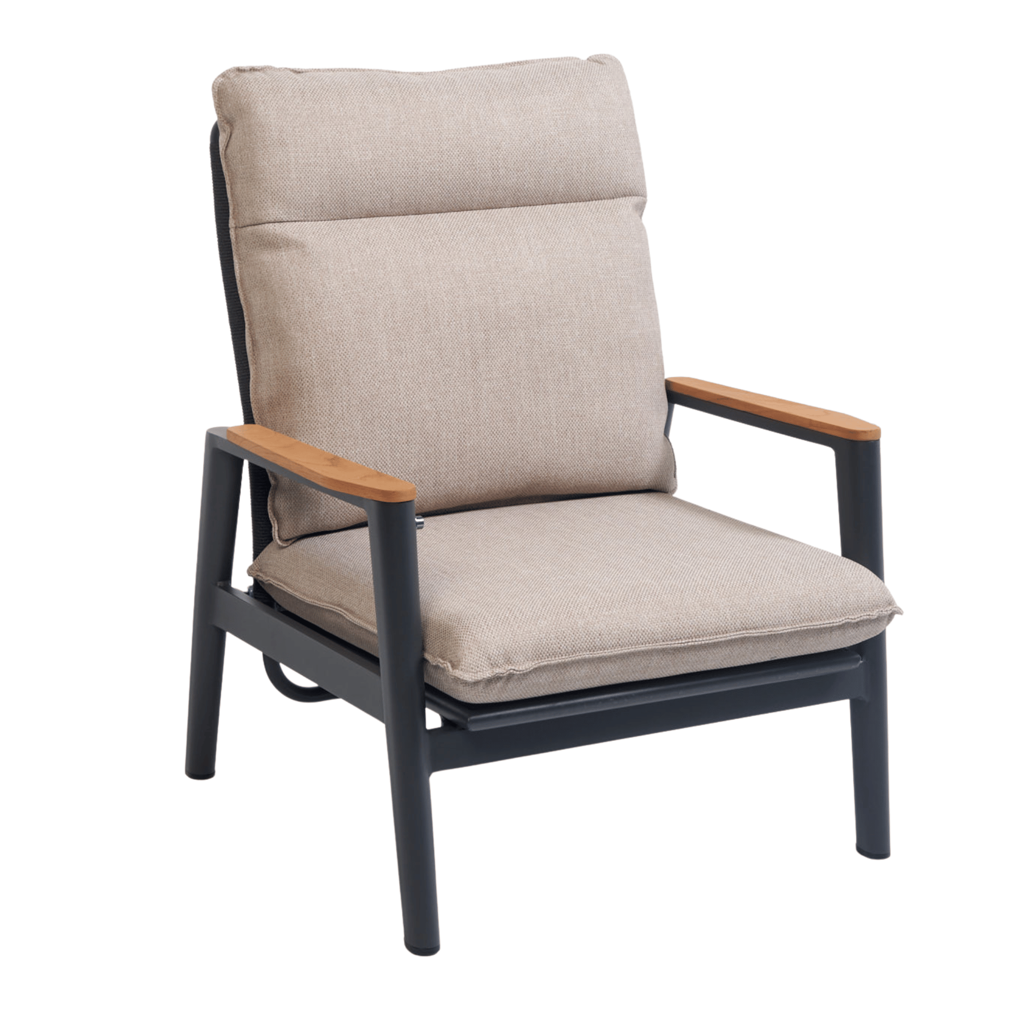 Pinehurst Single Recliner with Ottoman - 2piece Outdoor Lounge