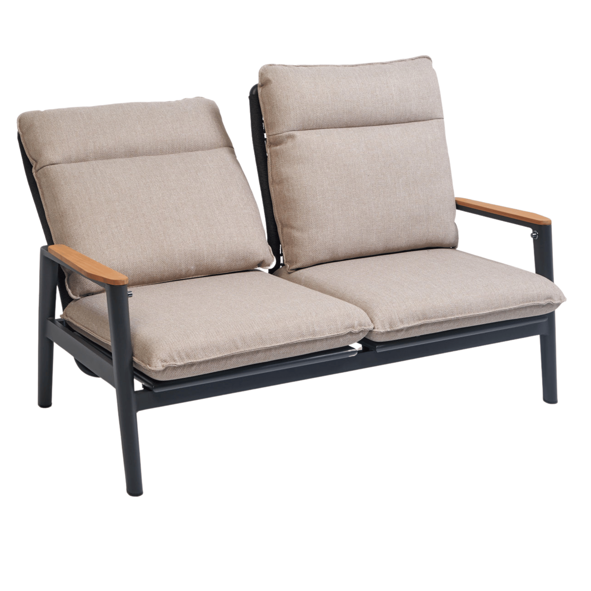 Pinehurst Two-seat Recliner Outdoor Lounge Chair