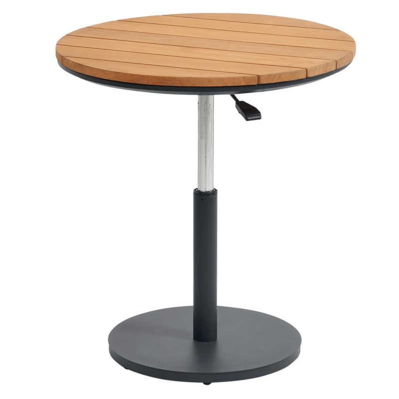 Pinehurst pop-up 60cm round outdoor side table (coffee table) to dining table (laptop table)