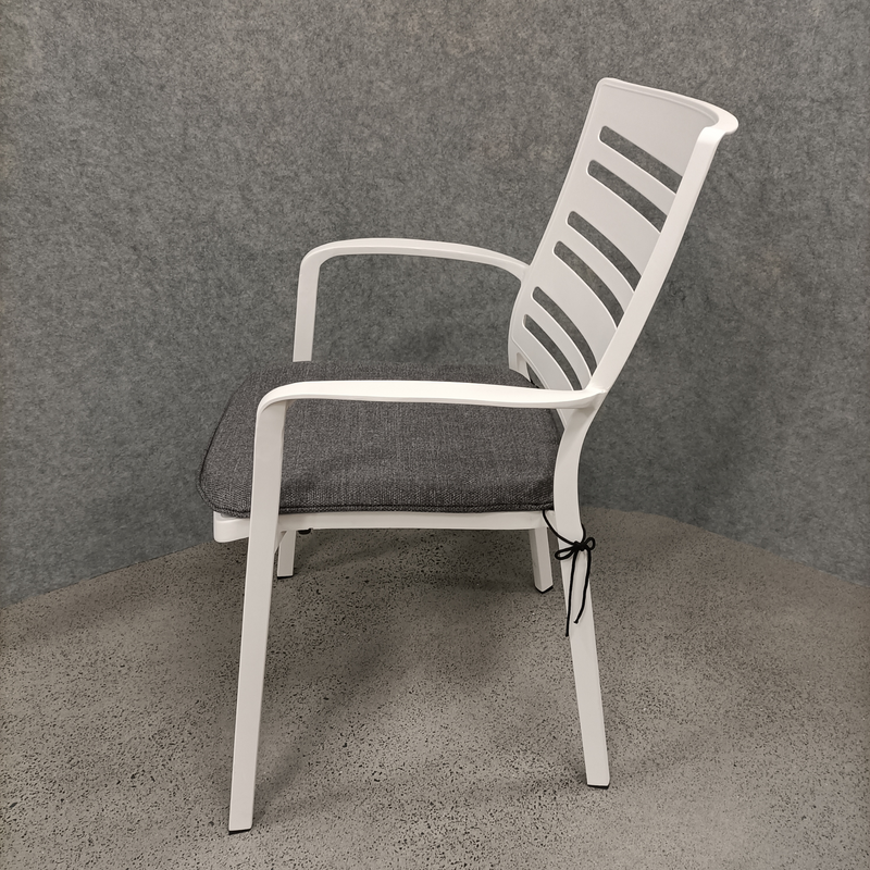 Portsea outdoor dining chair - off-white