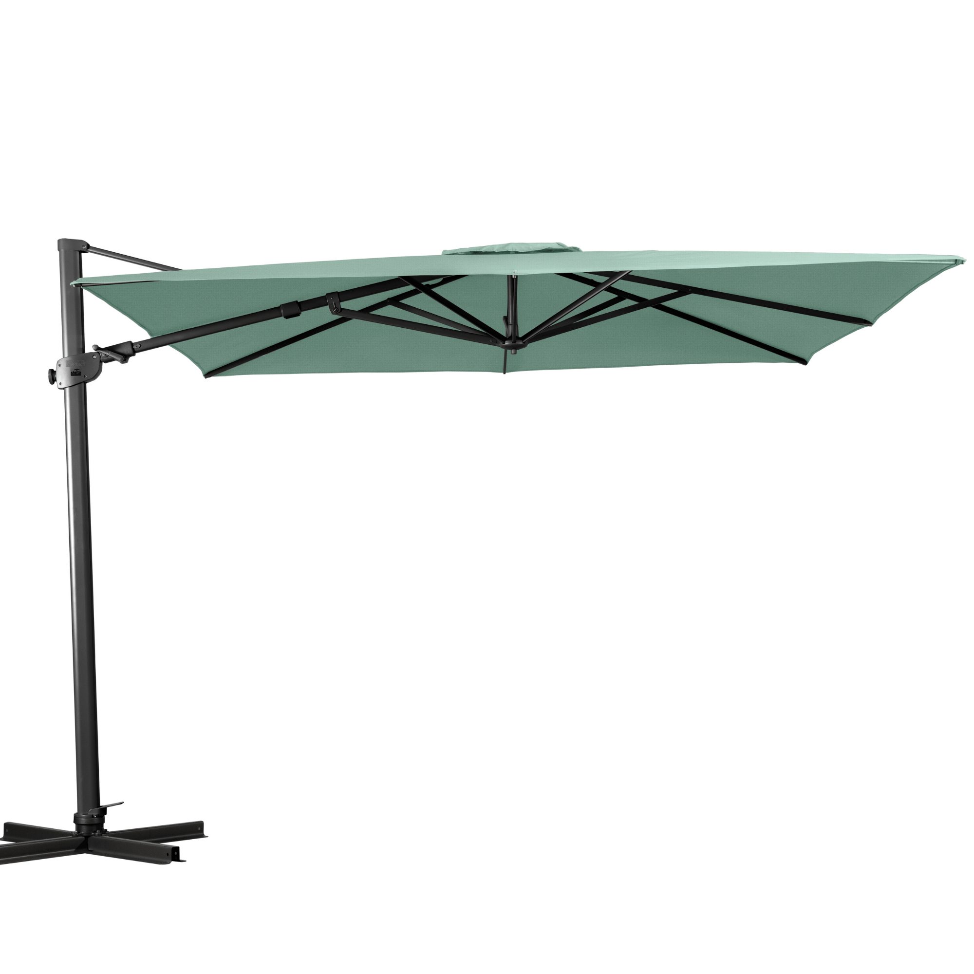 Regis 3m Square Cantilever Umbrella by Shelta