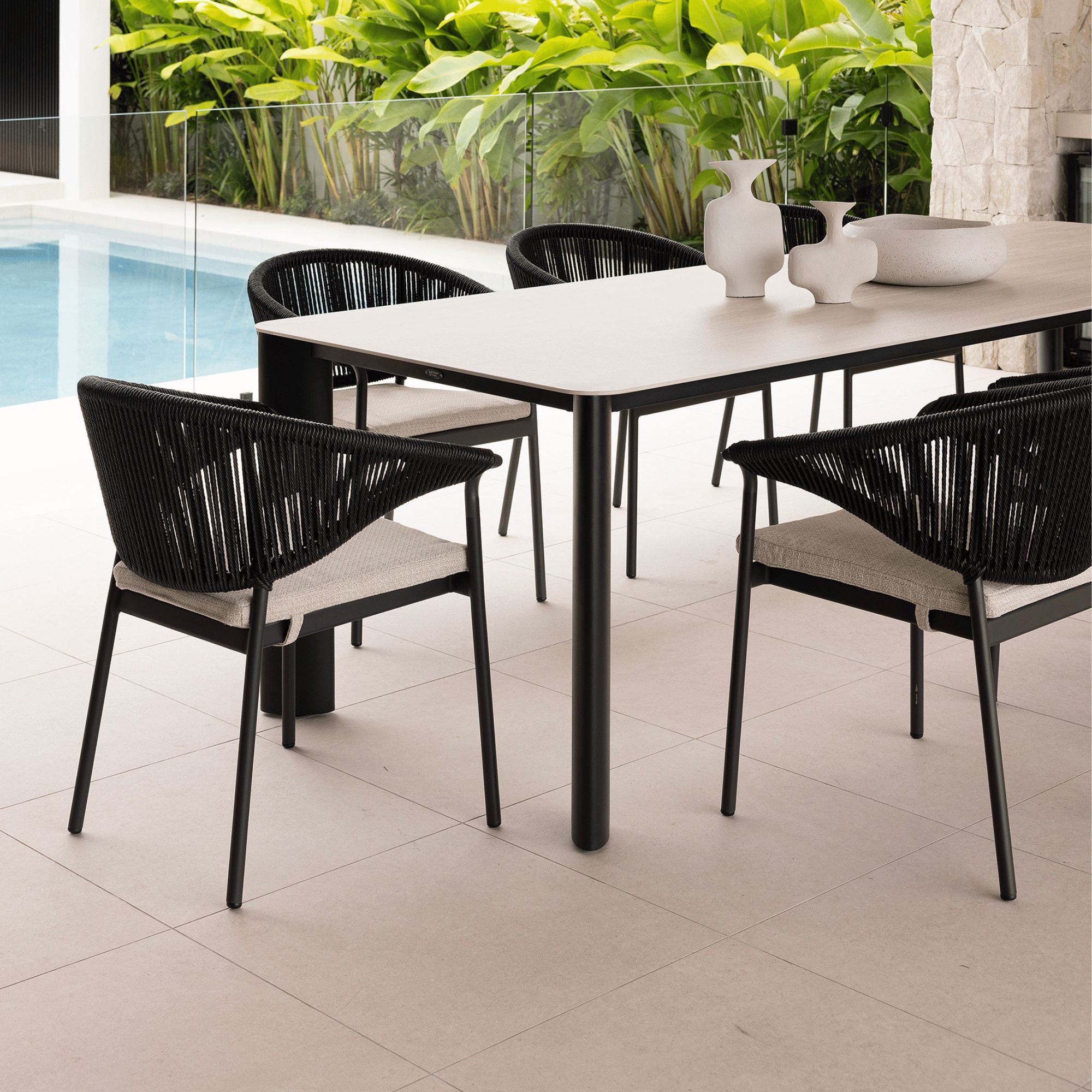 Rhonda & Celia 9-Piece Outdoor Dining Setting