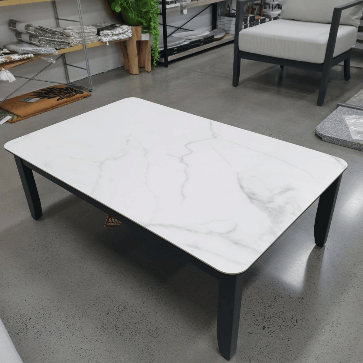 Saratoga 110x70cm Coffee Table - Charcoal