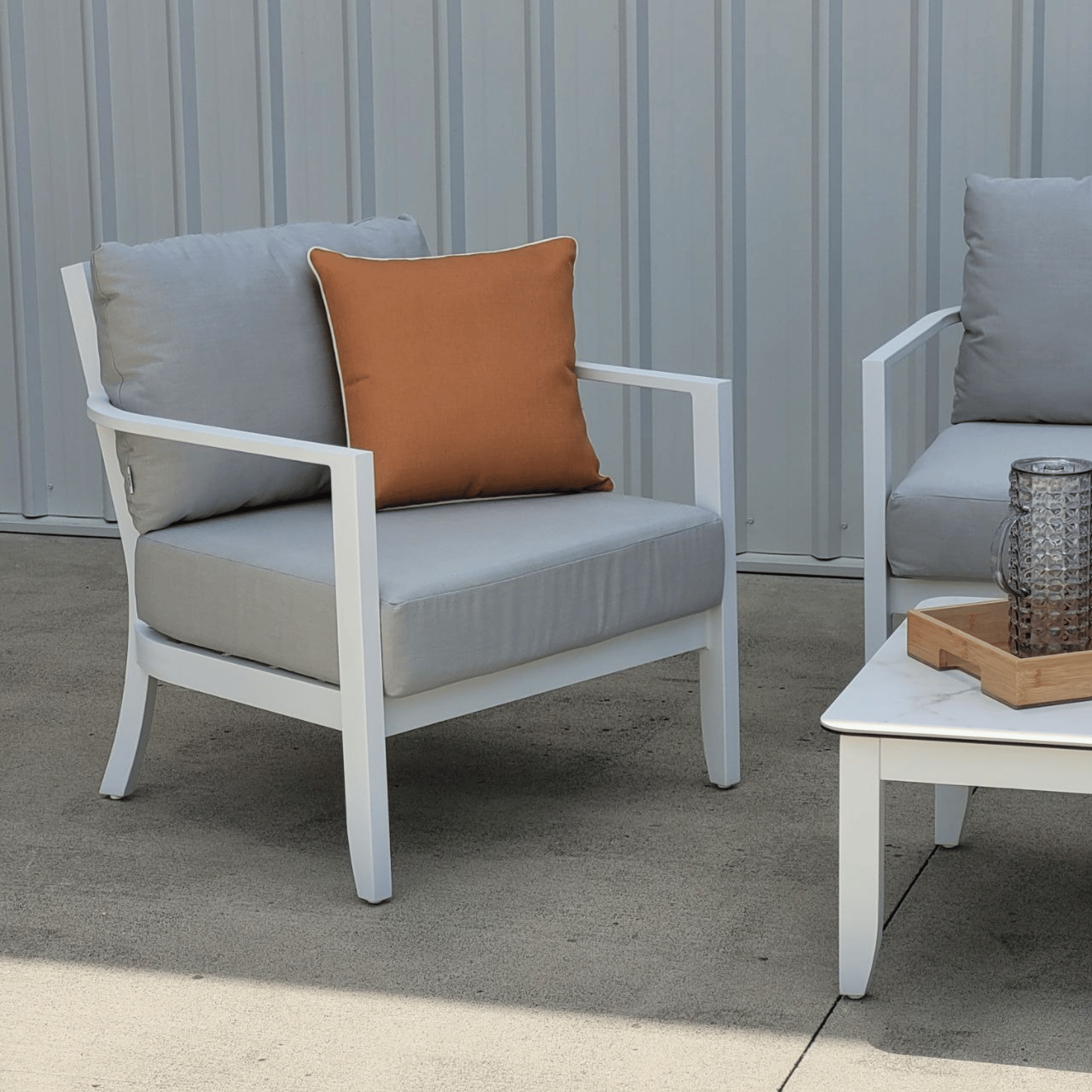 Saratoga 4-piece Outdoor Lounge Setting
