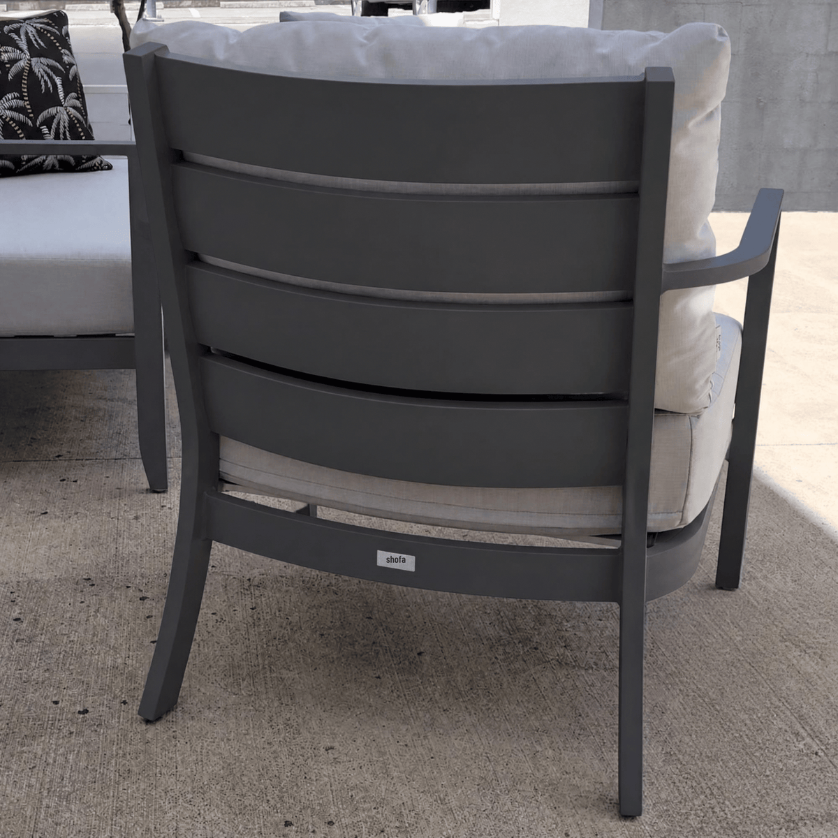Saratoga 4pce Lounge Setting - Charcoal