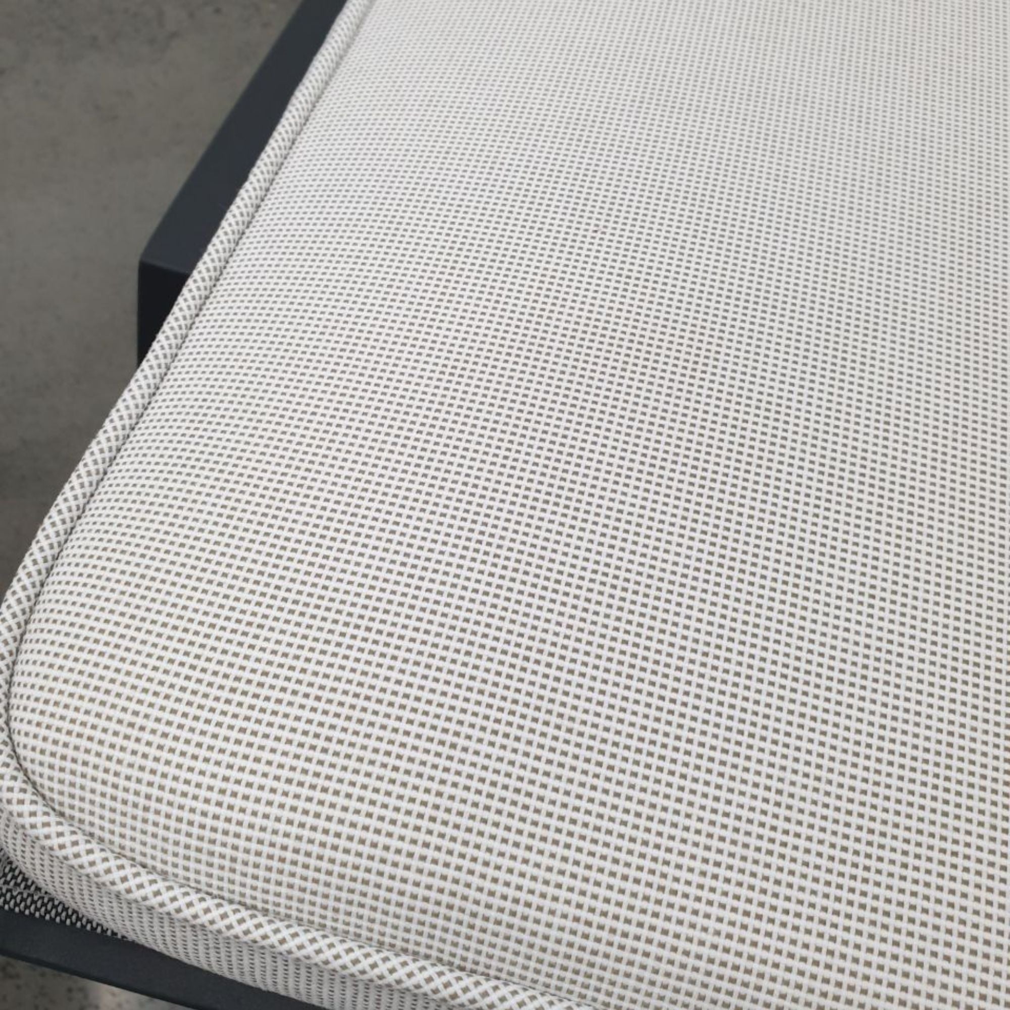 Shelta Sunlounge Cushion with Headrest - Oatmeal