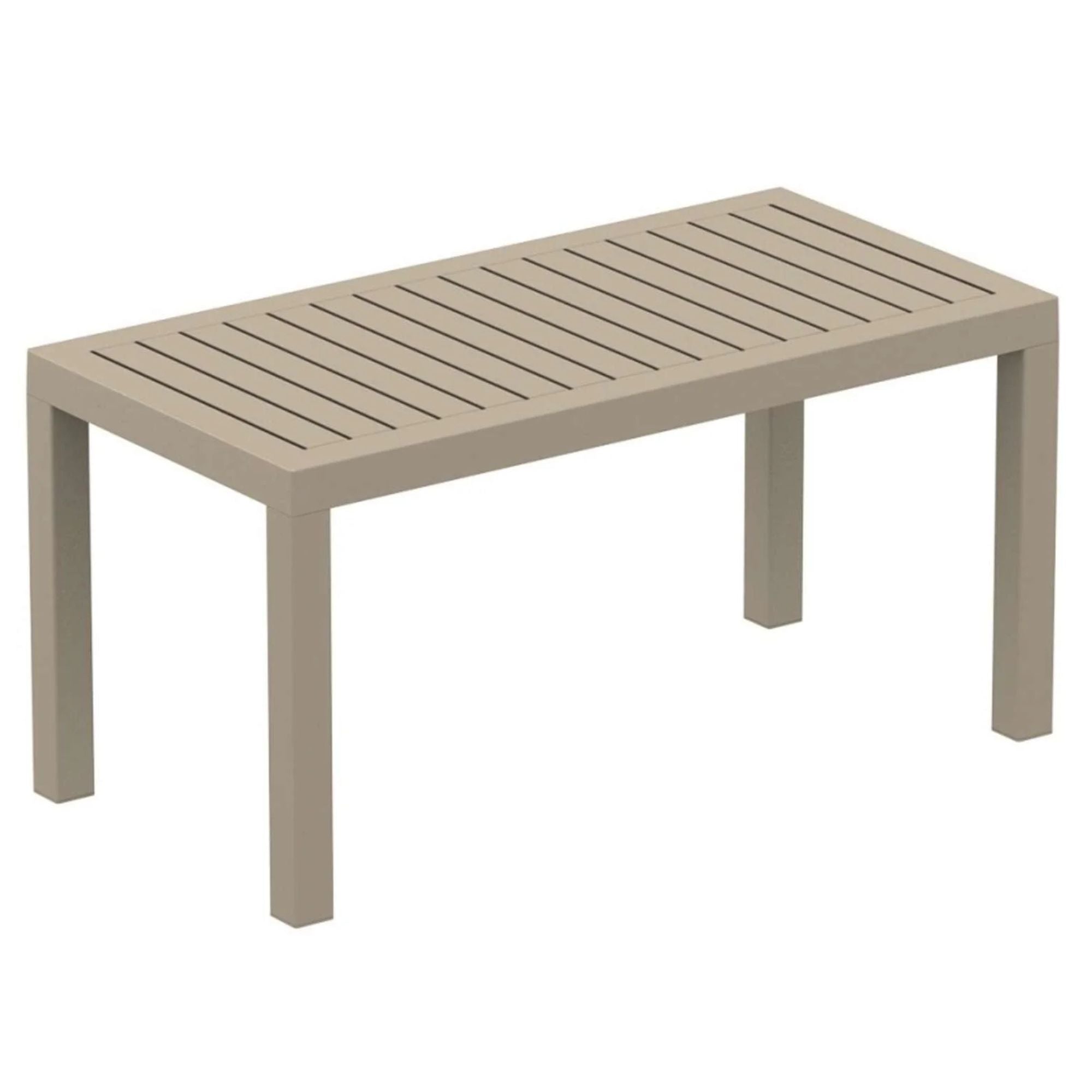 Siesta Ocean 90x45cm Coffee Table - Taupe - Commercial Grade
