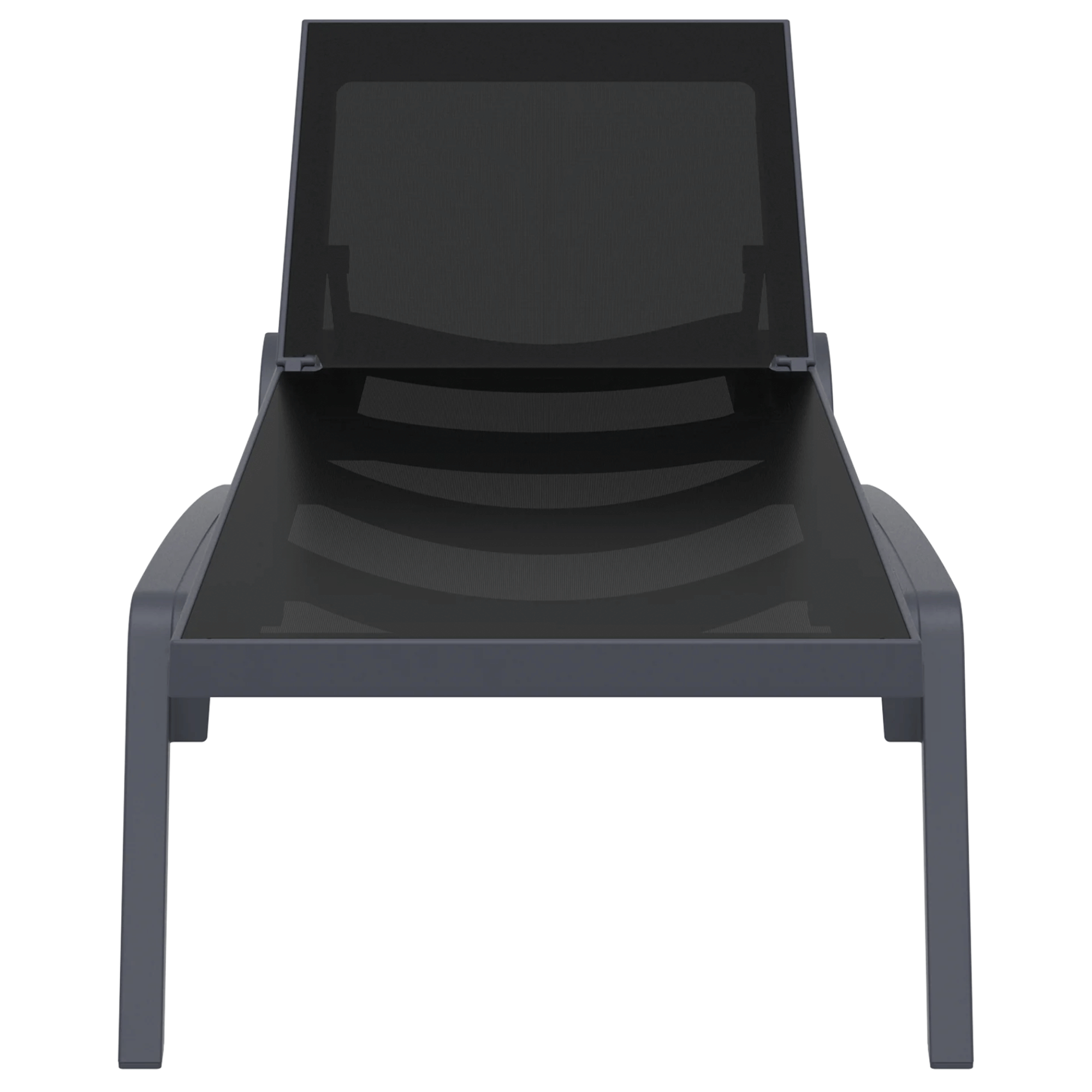 Siesta Pacific Sunlounge - Anthracite - Commercial Grade