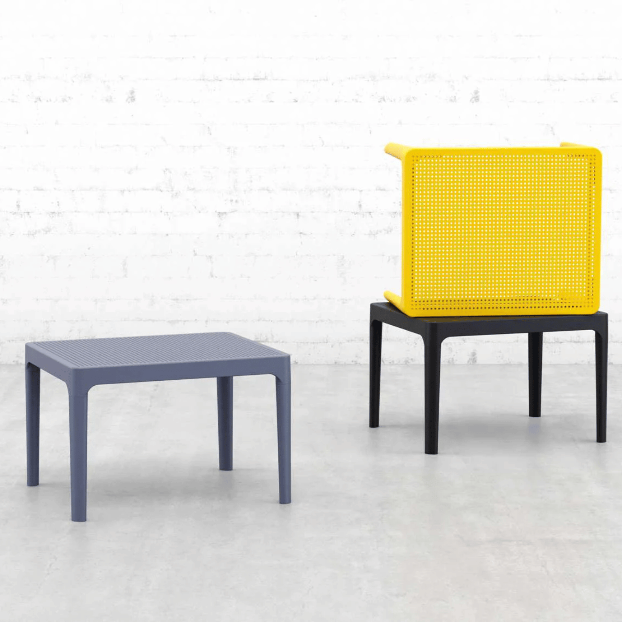 Siesta Sky Side Table 60x50cm - Anthracite