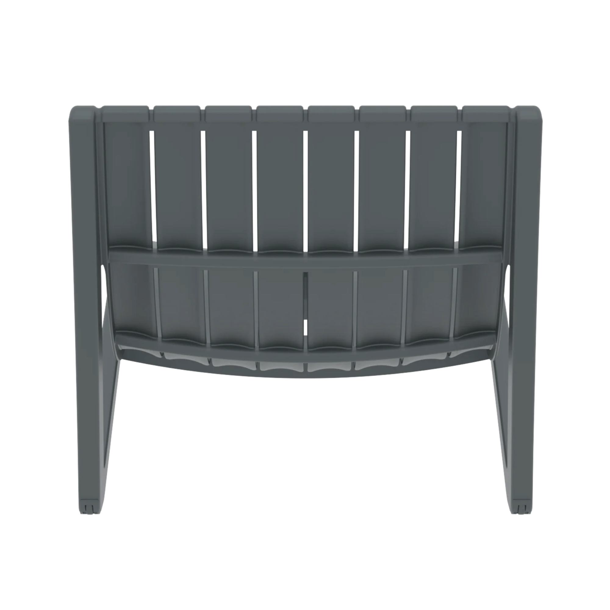 Siesta Slim Sunlounge - Anthracite - Commercial Grade