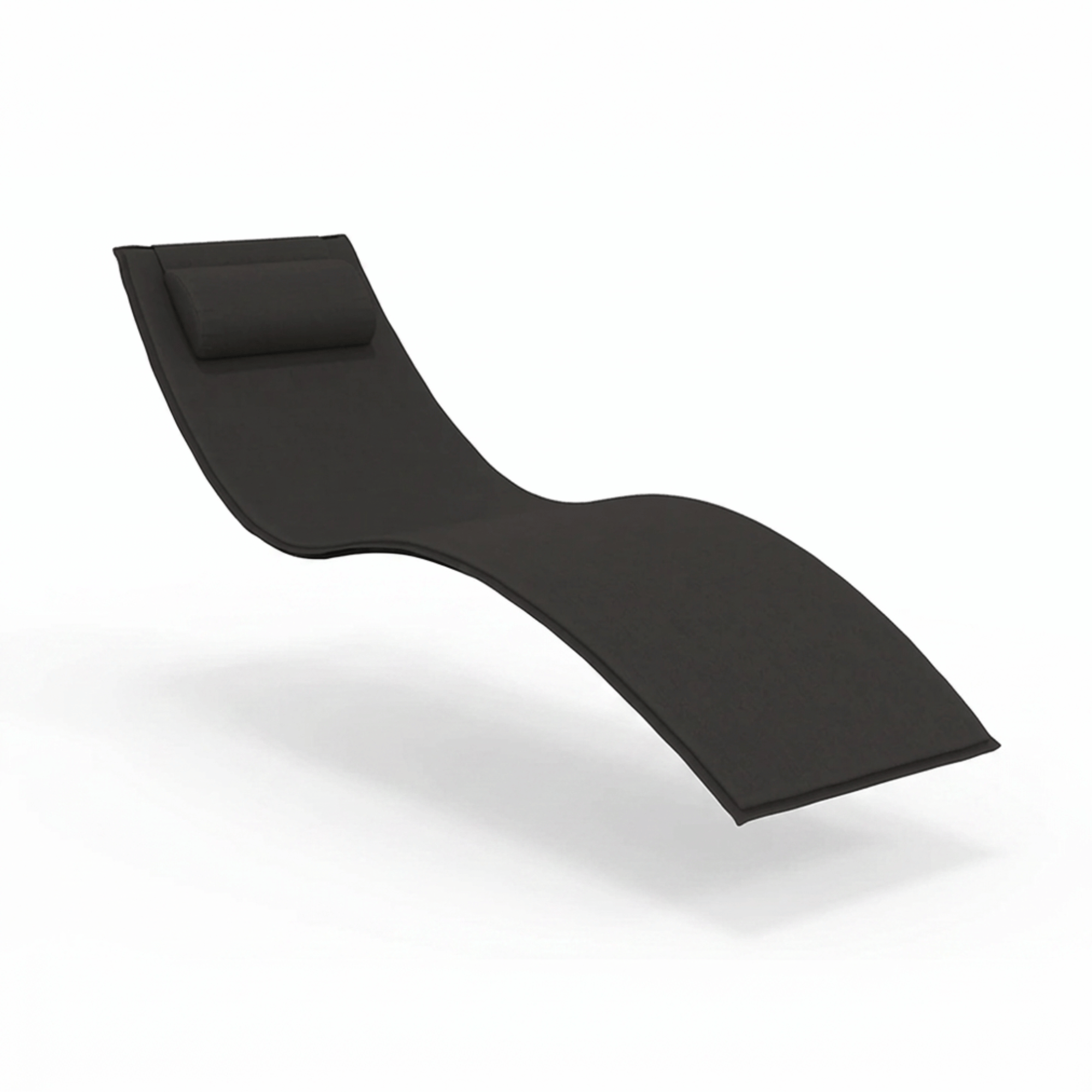 Siesta Slim Sunlounge - White - Commercial Grade