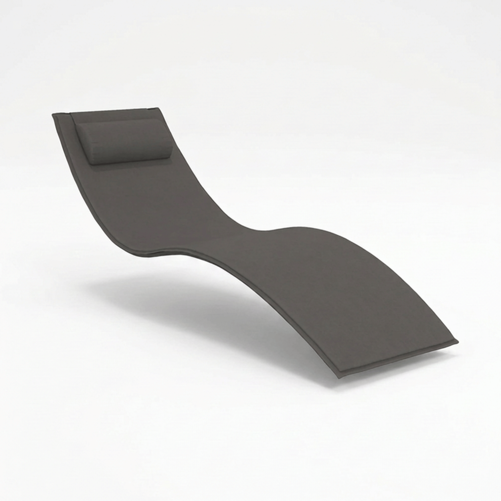 Siesta Slim Sunlounge - White - Commercial Grade