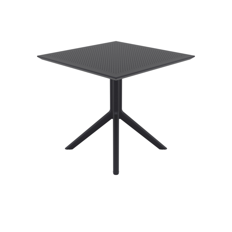 Sky 80cm square outdoor dining table - multiple colour options