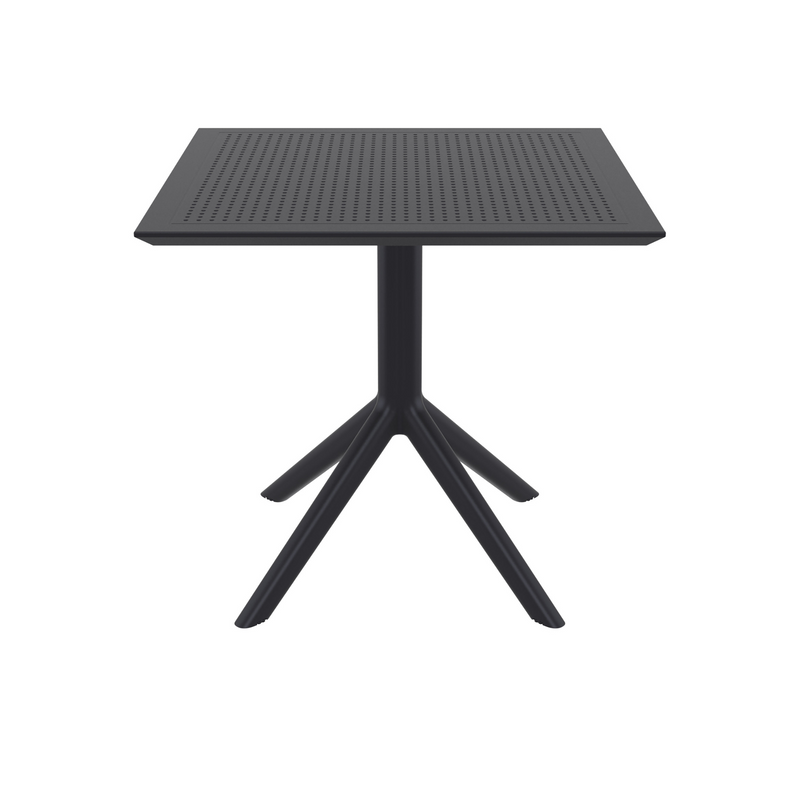 Sky 80cm square outdoor dining table - multiple colour options
