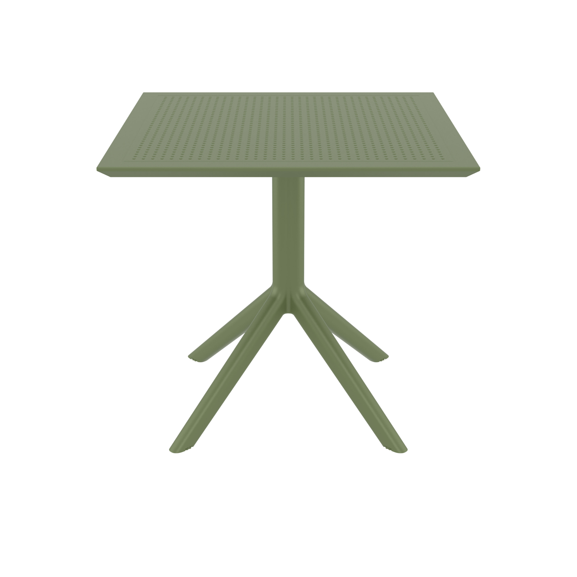 Sky 80cm square outdoor dining table - multiple colour options