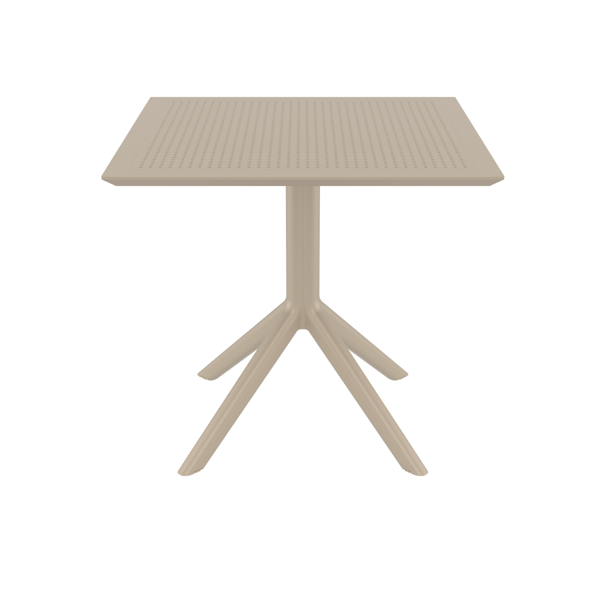 Sky 80cm square outdoor dining table - multiple colour options