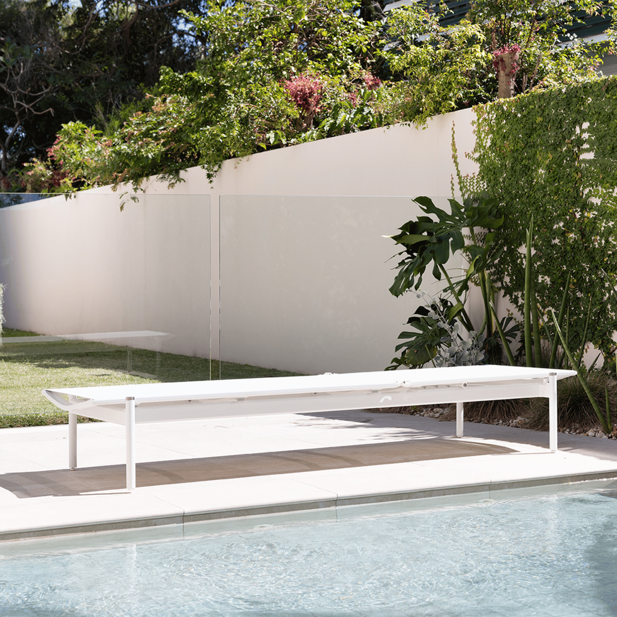 Sunny Sunlounge White