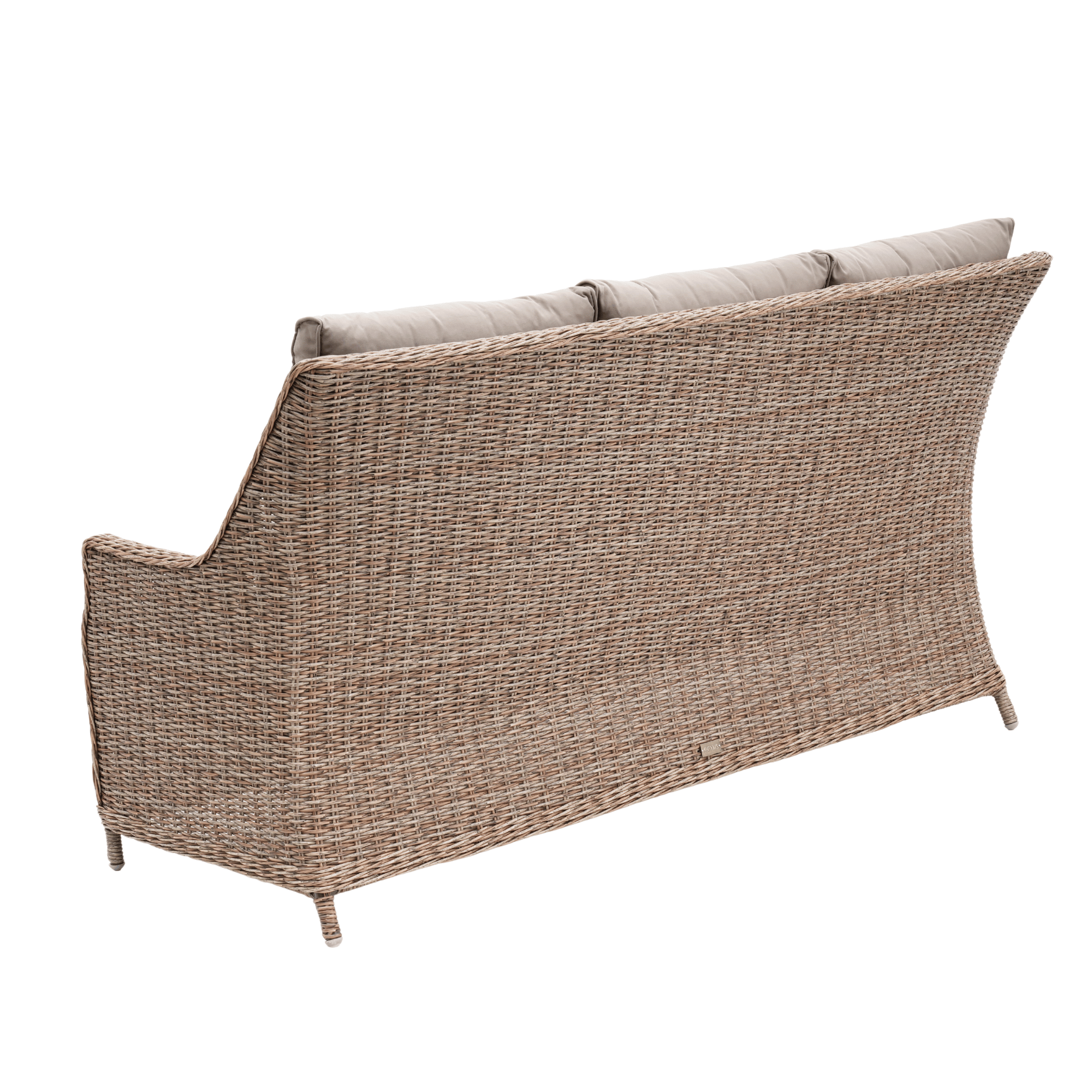 Swiss 6pce Outdoor Lounge Dining Wicker Set with Recliners - Marina
