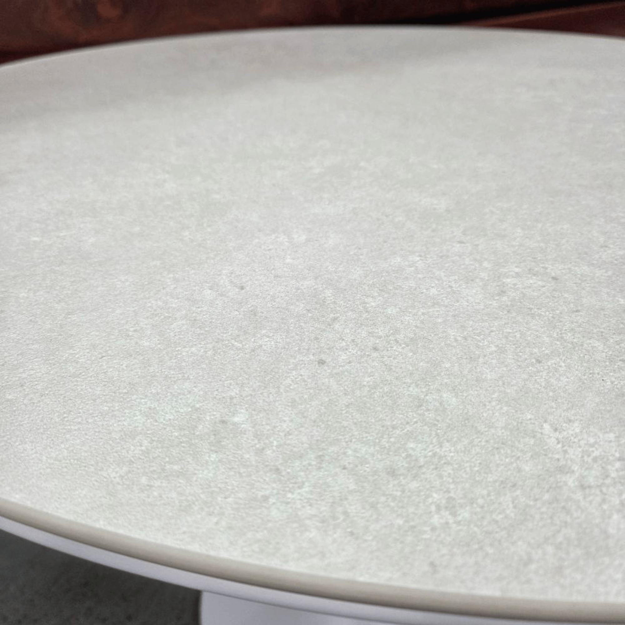 Tulip 90cm Round Dining Table - White
