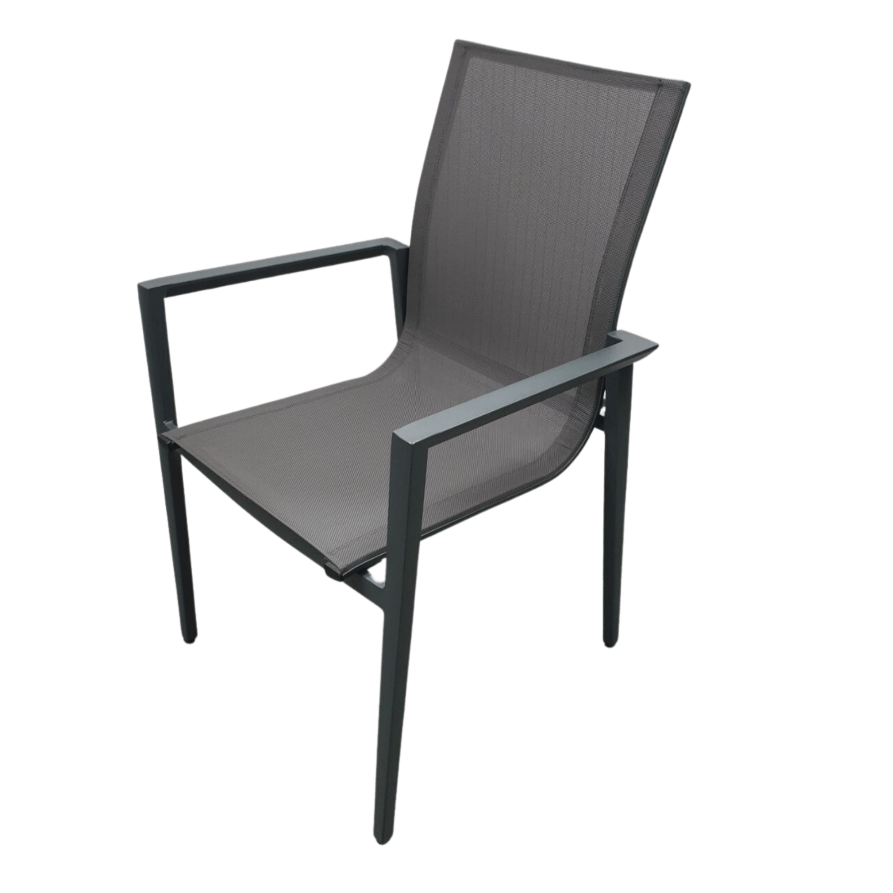 Amanda outdoor dining chair - charcoal - Lume Outdoor Living