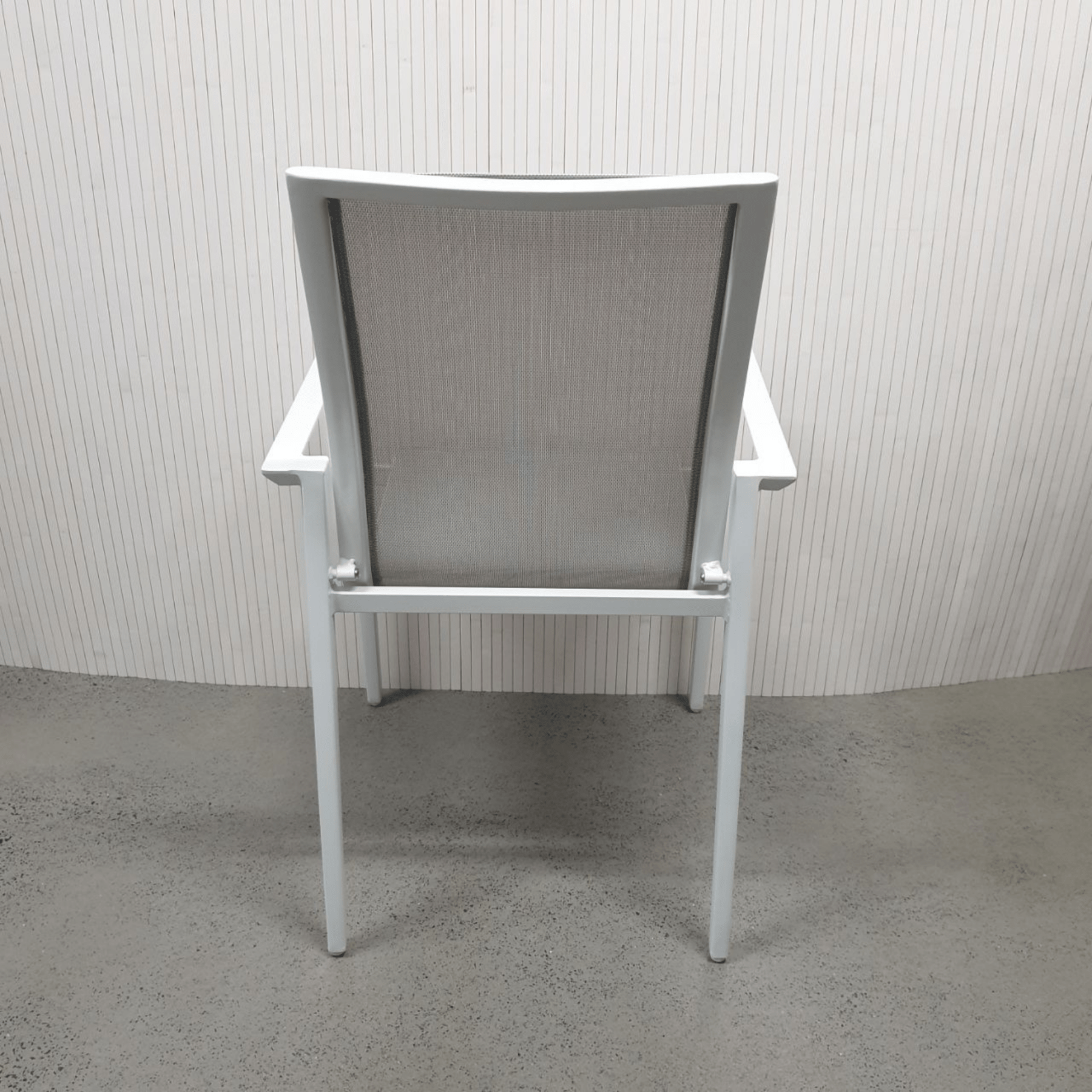 Amanda outdoor dining chair - white - Lume Outdoor Living