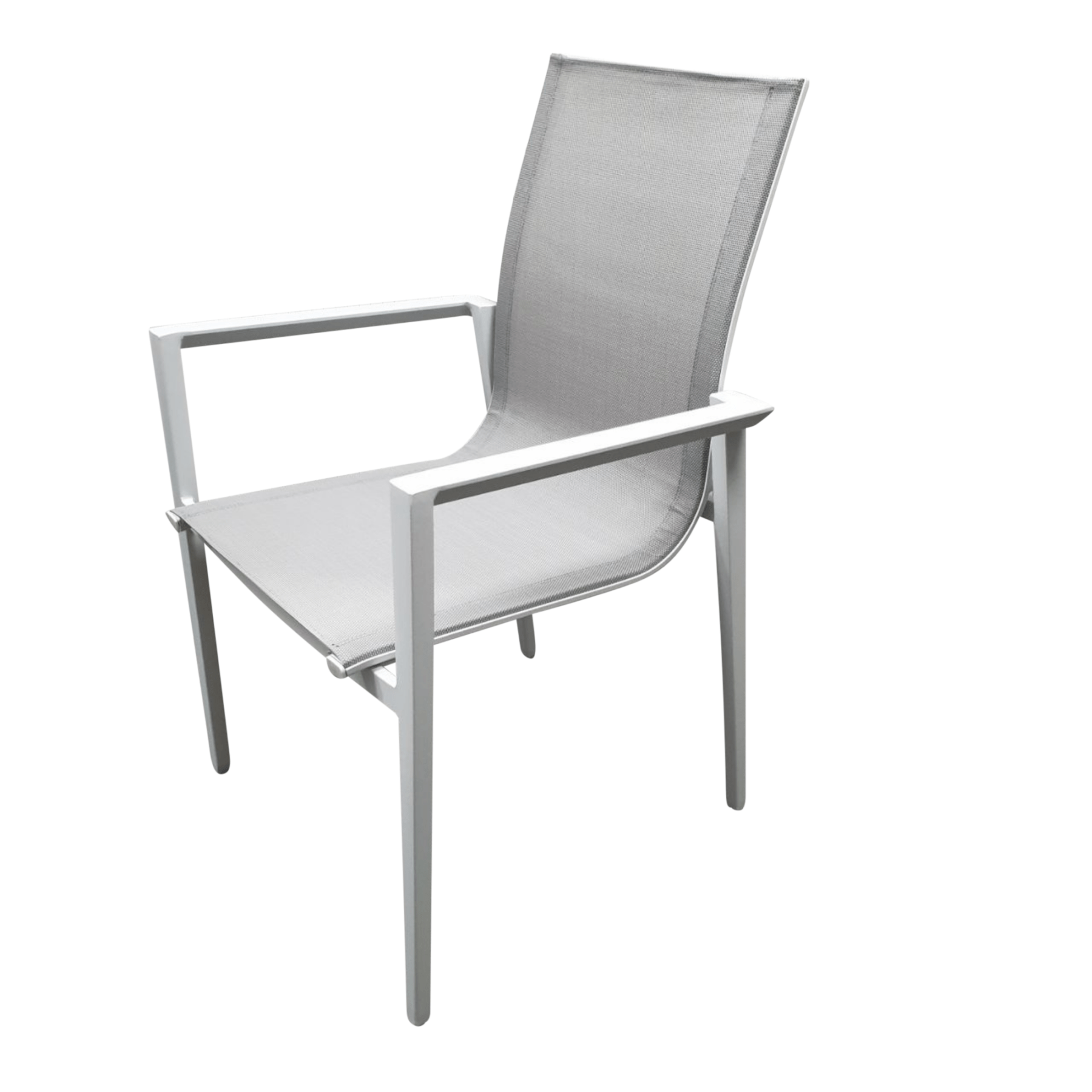 Amanda outdoor dining chair - white - Lume Outdoor Living