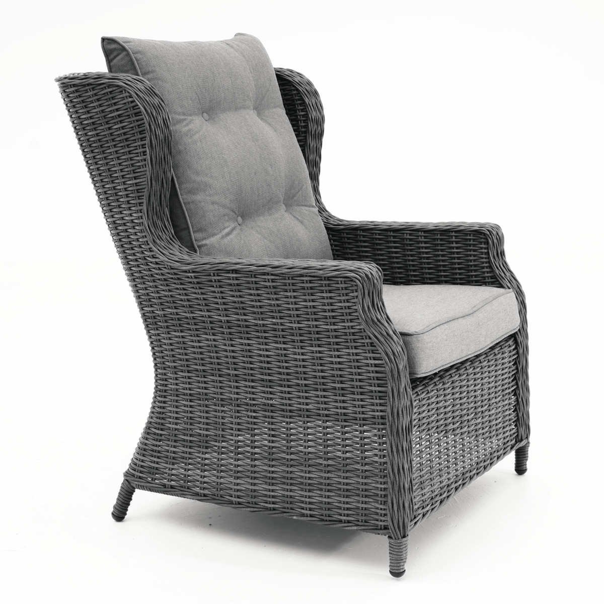 Anglesea 4pce Lounge Setting - Castle Grey - Lume Outdoor Living