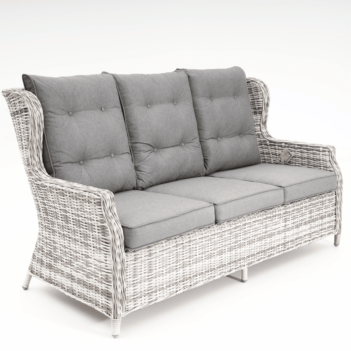 Anglesea 4pce Lounge Setting - Zen White - Lume Outdoor Living