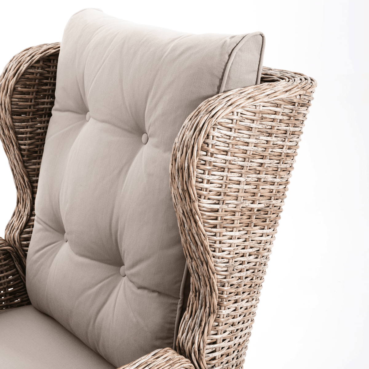 Anglesea Recliner 4pce Lounge Setting with Adjustable Height Table - Marina - Lume Outdoor Living