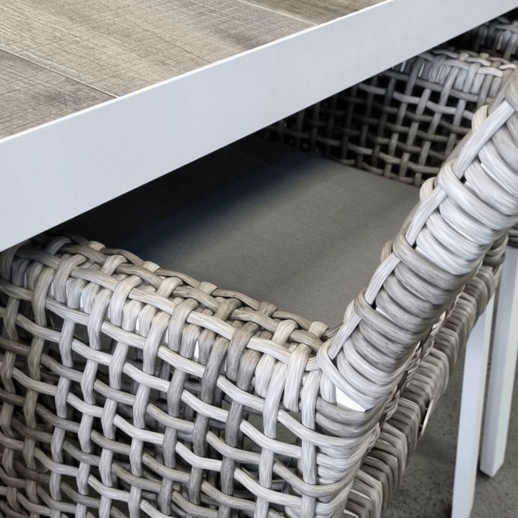 Atlanta Wicker Outdoor Dining Chair - Lume Outdoor Living