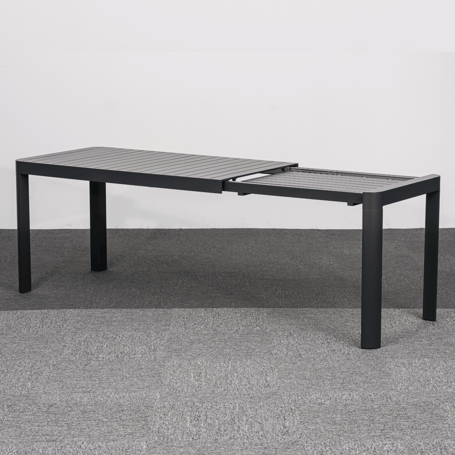 Azura Outdoor Extendable Dining Table - gunmetal - Lume Outdoor Living