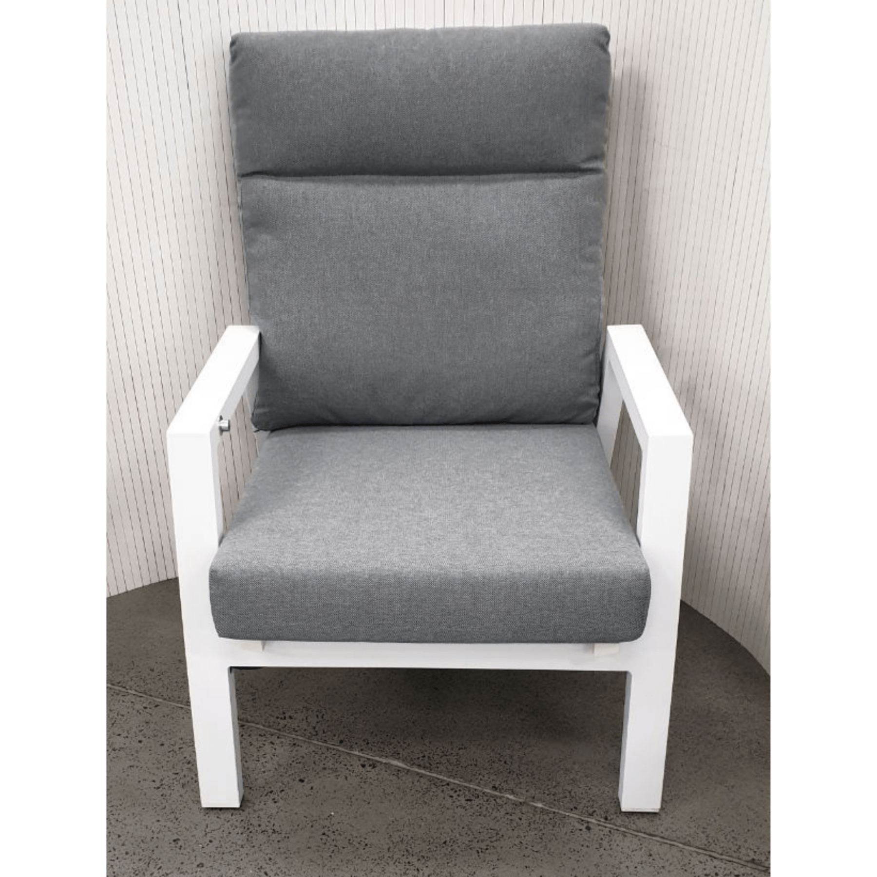 Ballina Outdoor Recliner Chair - white - Lume Outdoor Living