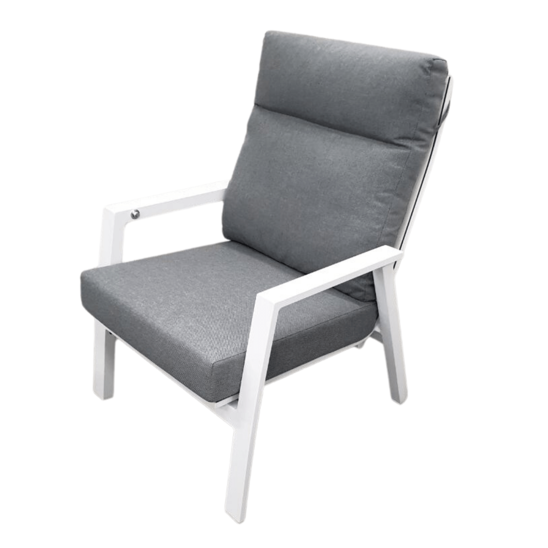 Ballina Outdoor Recliner Chair - white - Lume Outdoor Living