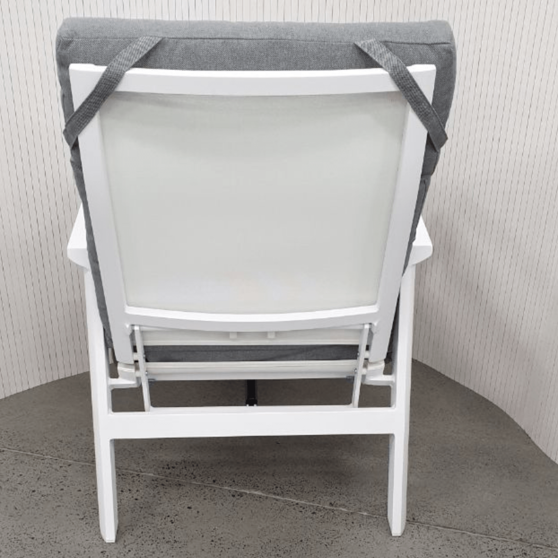 Ballina Outdoor Recliner Chair - white - Lume Outdoor Living