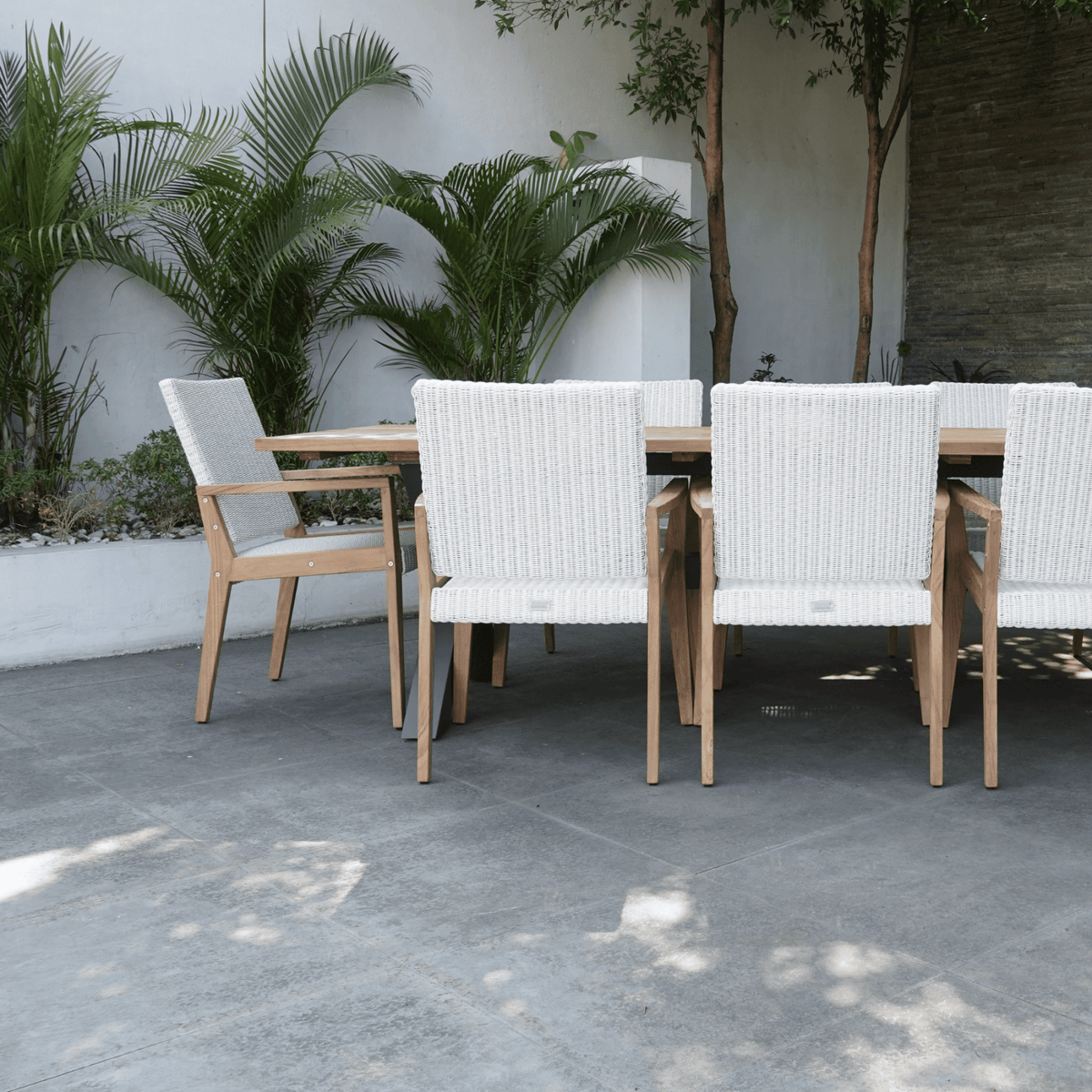 Bellona & Winton 270x100cm 9pce Dining Setting - Lume Outdoor Living