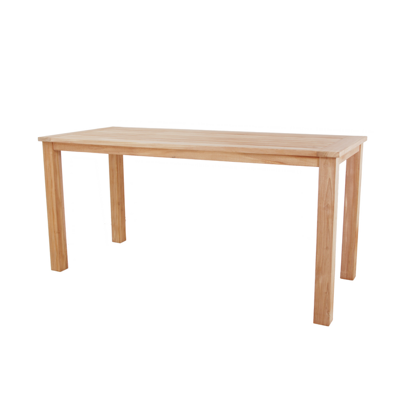 Belmont table with Danske bar stool - Kibu grey- 7 piece outdoor bar setting