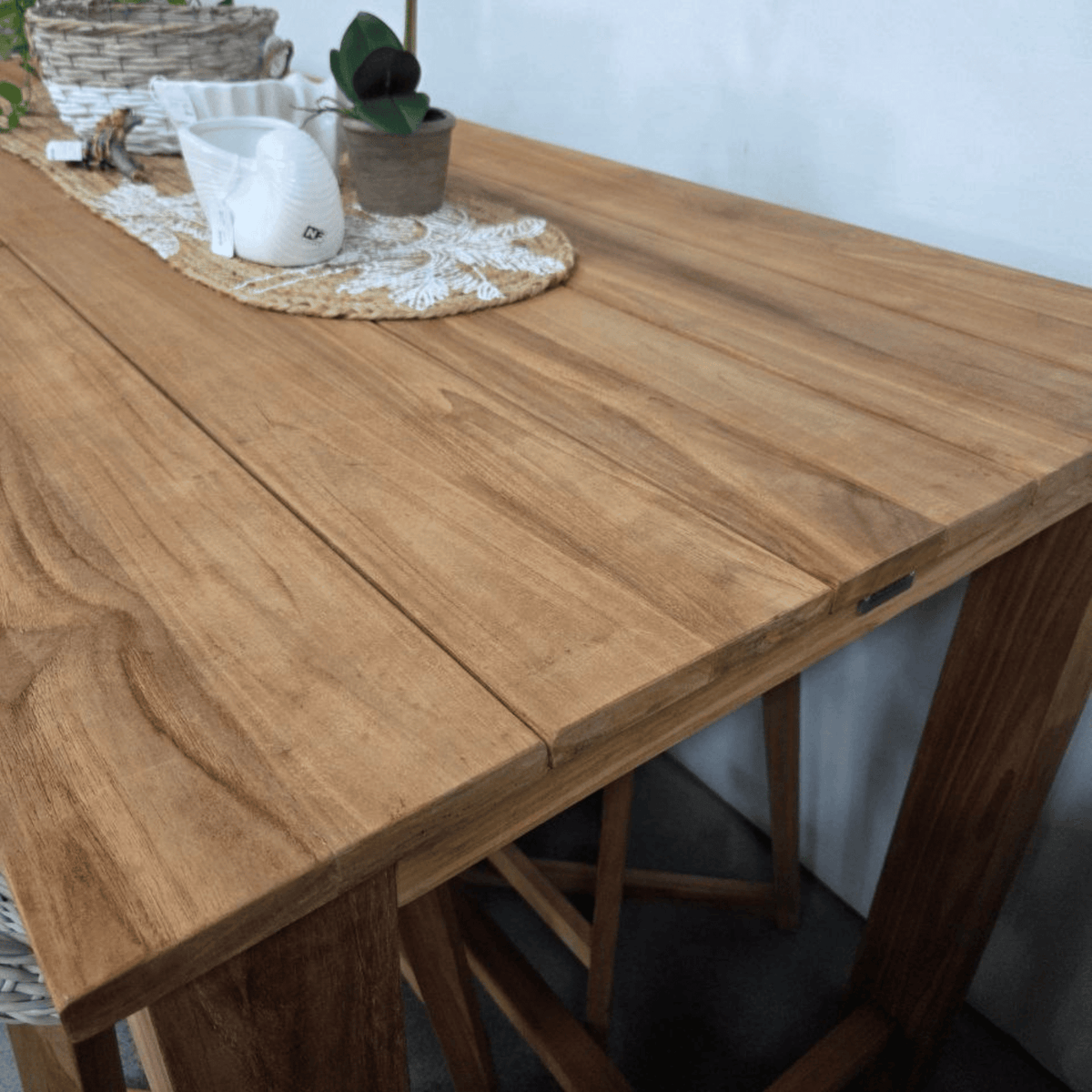Brooklyn & Danske 210x90cm 7pce Bar Setting - Lume Outdoor Living
