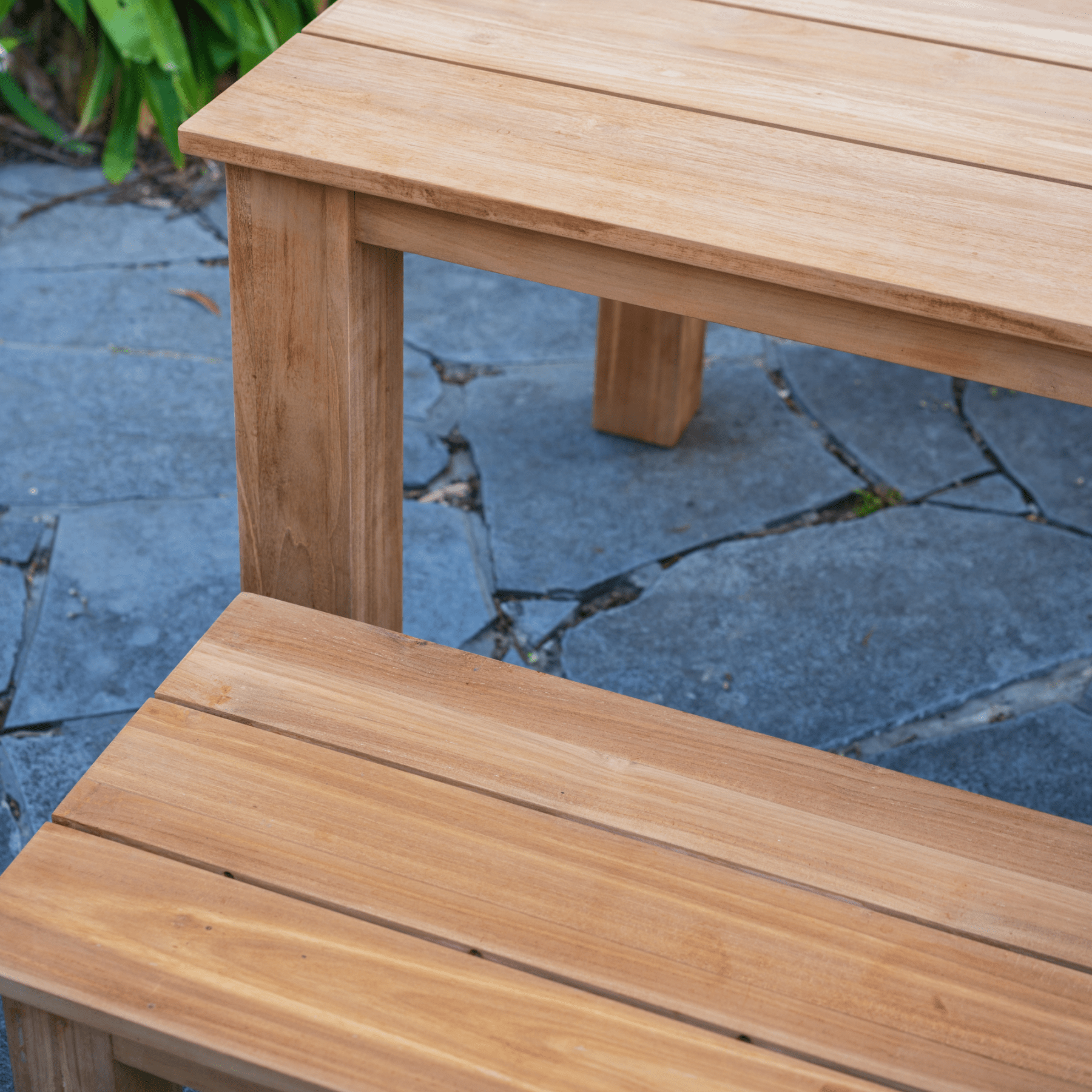 Brooklyn Teak Outdoor Bench 150cm - Lume Outdoor Living