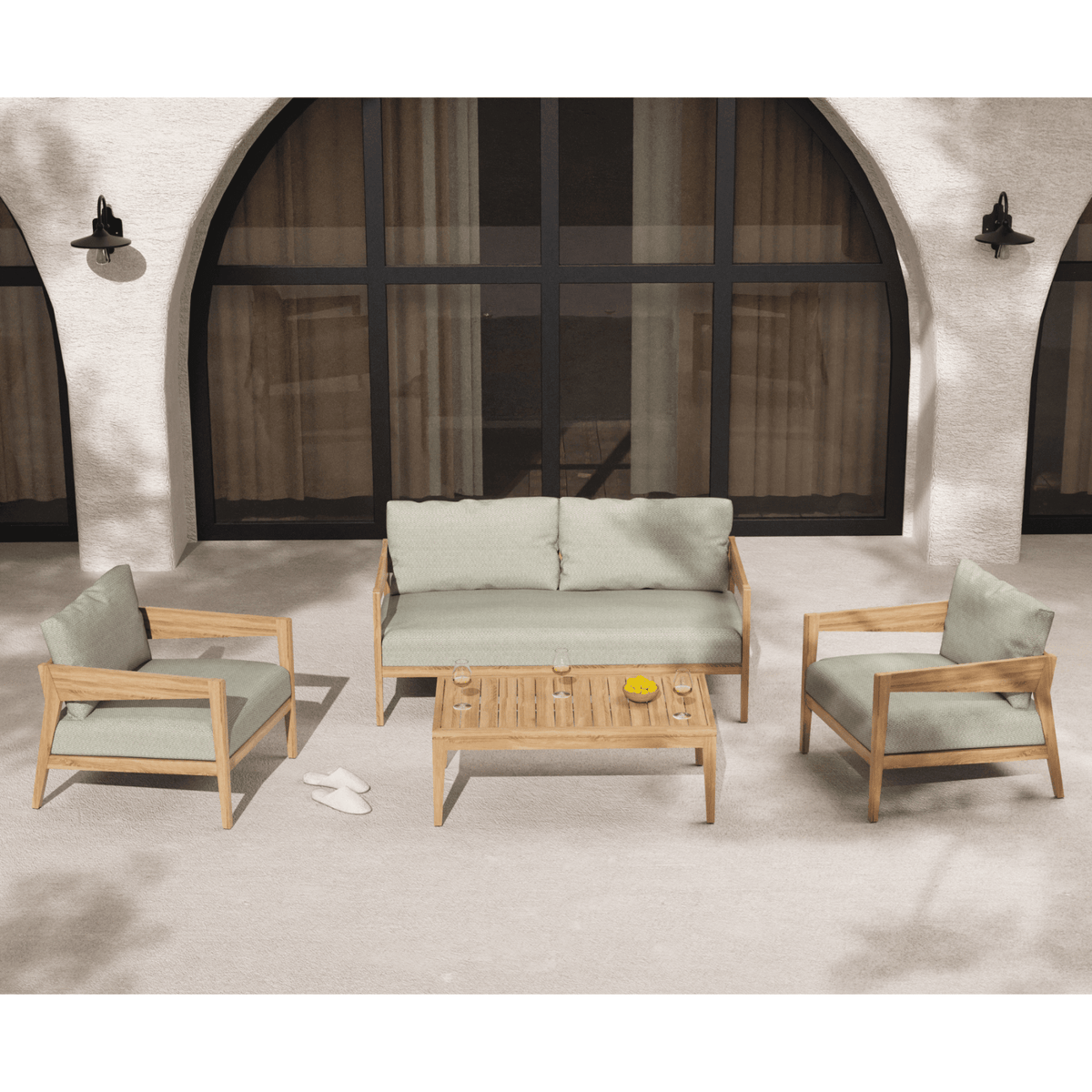 Caldena 4pce Lounge Setting - Lume Outdoor Living