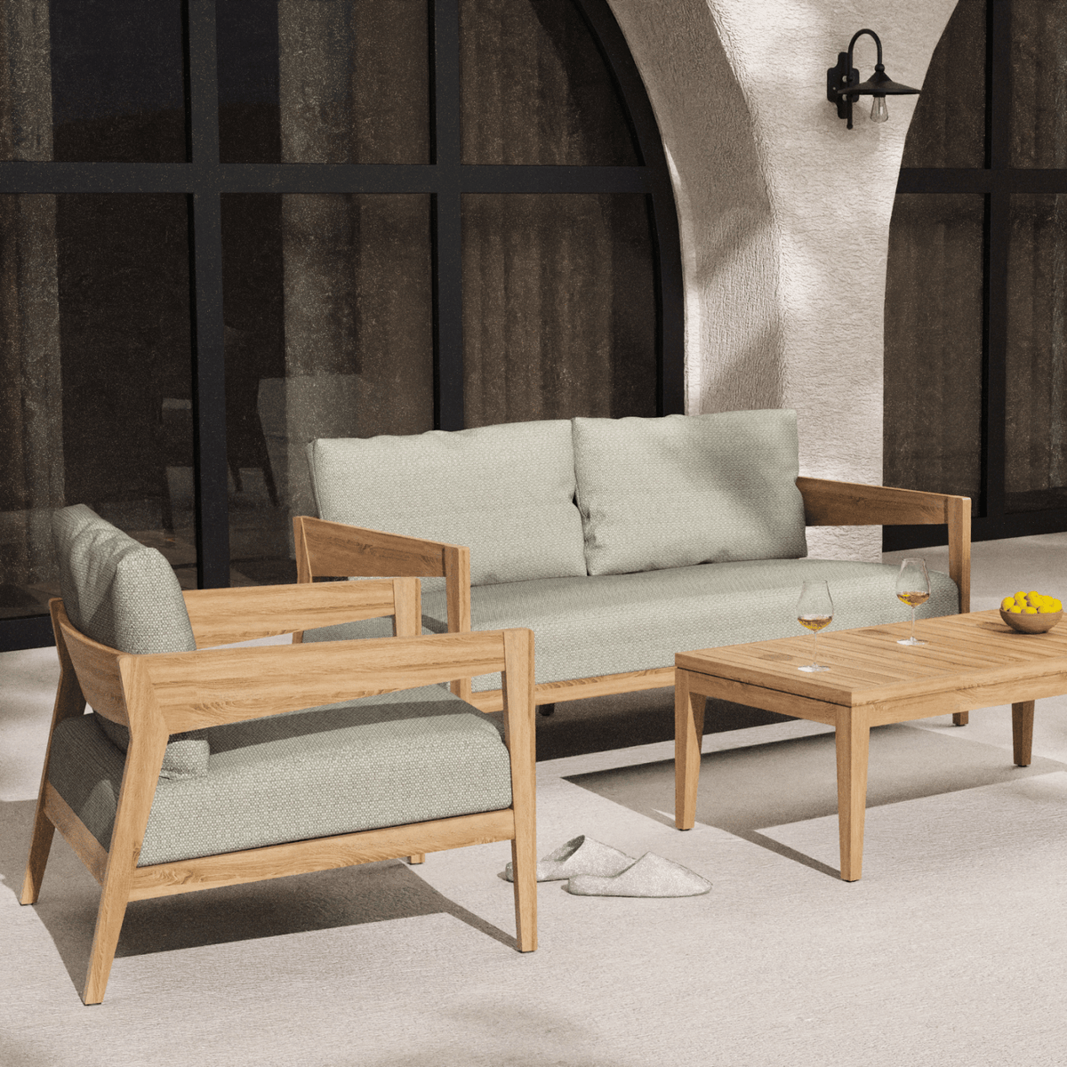 Caldena 4pce Lounge Setting - Lume Outdoor Living