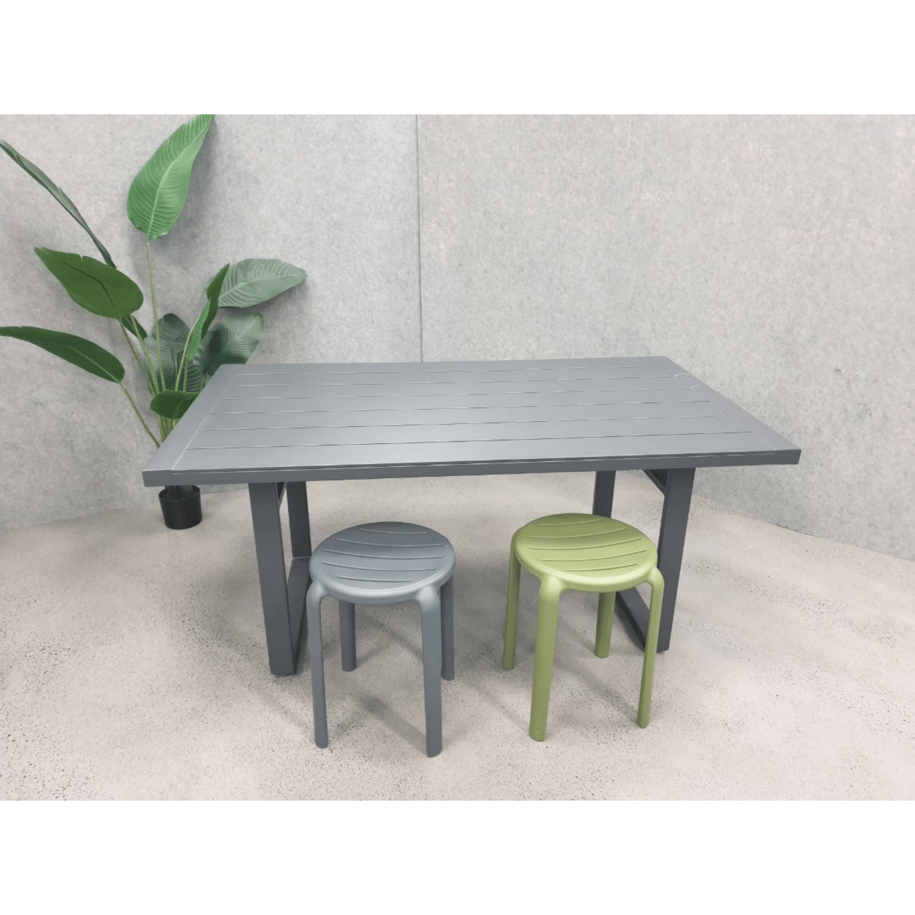 Colada low - dining table to suit a lounge, sofa or stools - 2 colours - Lume Outdoor Living