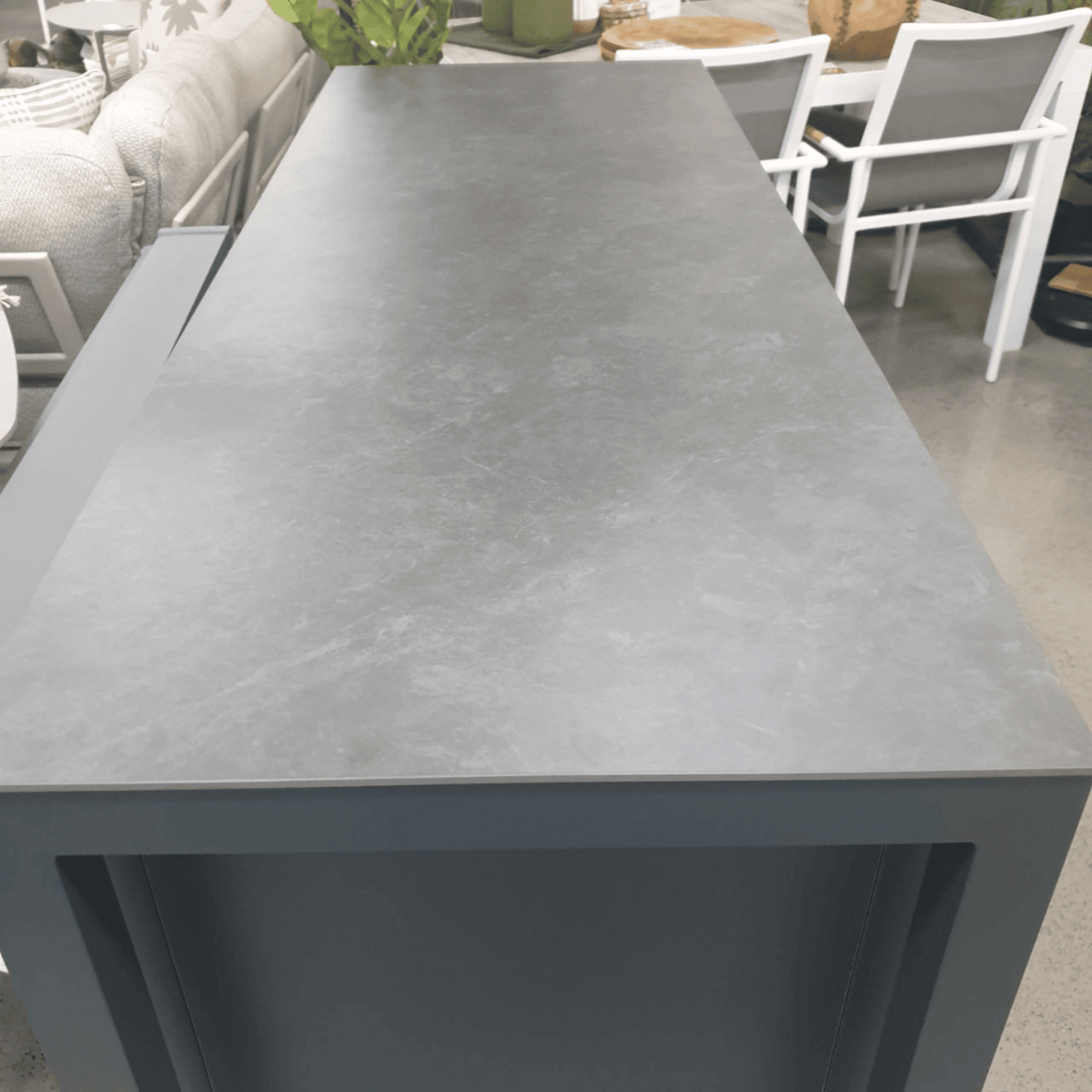 Cucina Aluminium Swivel Outdoor Storage Workstation - Floor Stock Local Delivery Only - Lume Outdoor Living