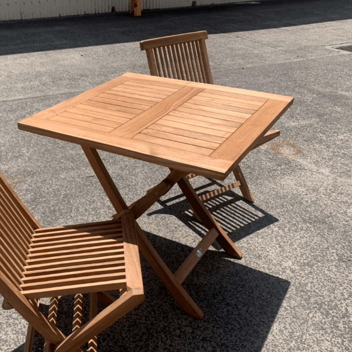 Dominican 80x80cm Folding Table - Lume Outdoor Living