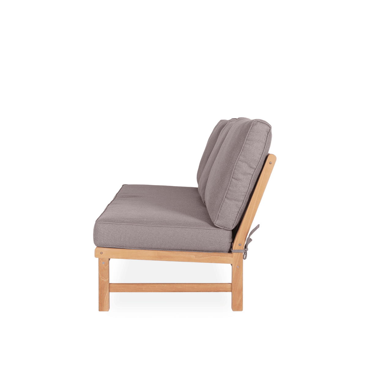 Fiji Modular 3-seater Lounge Chair - Teak/Dove - Lume Outdoor Living