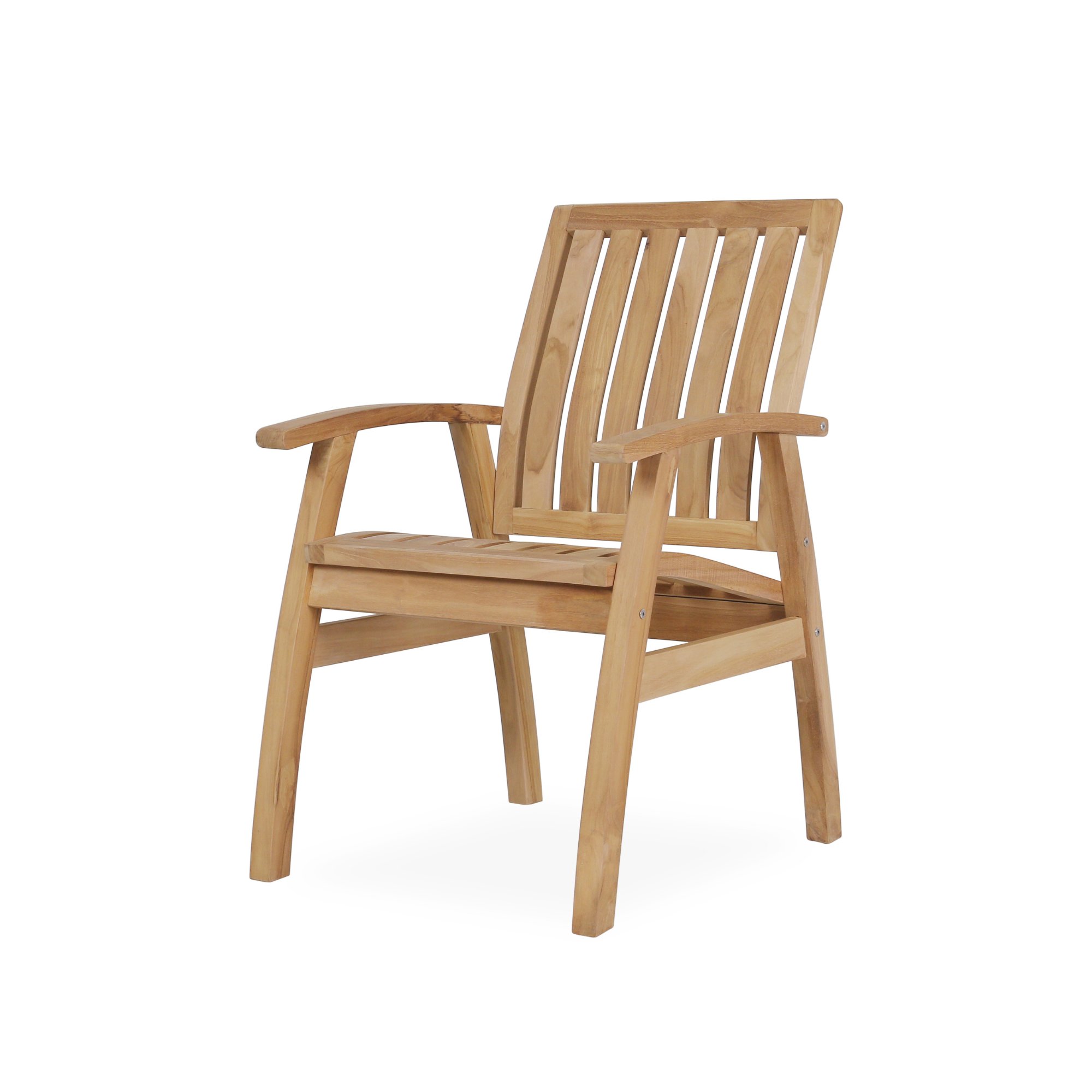 flinders teak outdoor dining chair