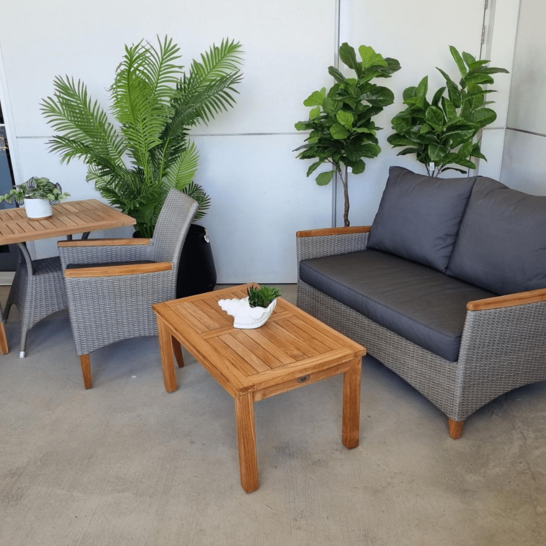 Florence 3piece Dining & 2piece Lounge Bundle - Lume Outdoor Living